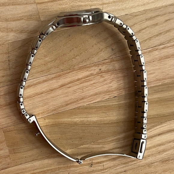 Citizen Eco-Drive Ladies Watch Black Dial WR100 Date Window Stainless Bracelet - Picture 9 of 14